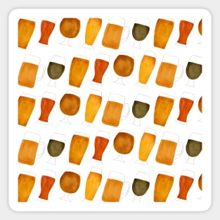 Beer Pattern Sticker